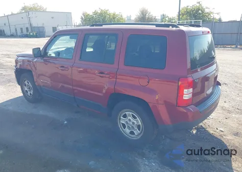 2016 Jeep Patriot Sport из США, поврежденный, VIN 1C4NJPBAXGD669431